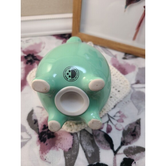 Route 66 Casino Mint Green Piggy Bank | Party of the Decade Souvenir Gift - Picture 4 of 5